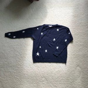 Don't Ask Why Blue Star Sweater